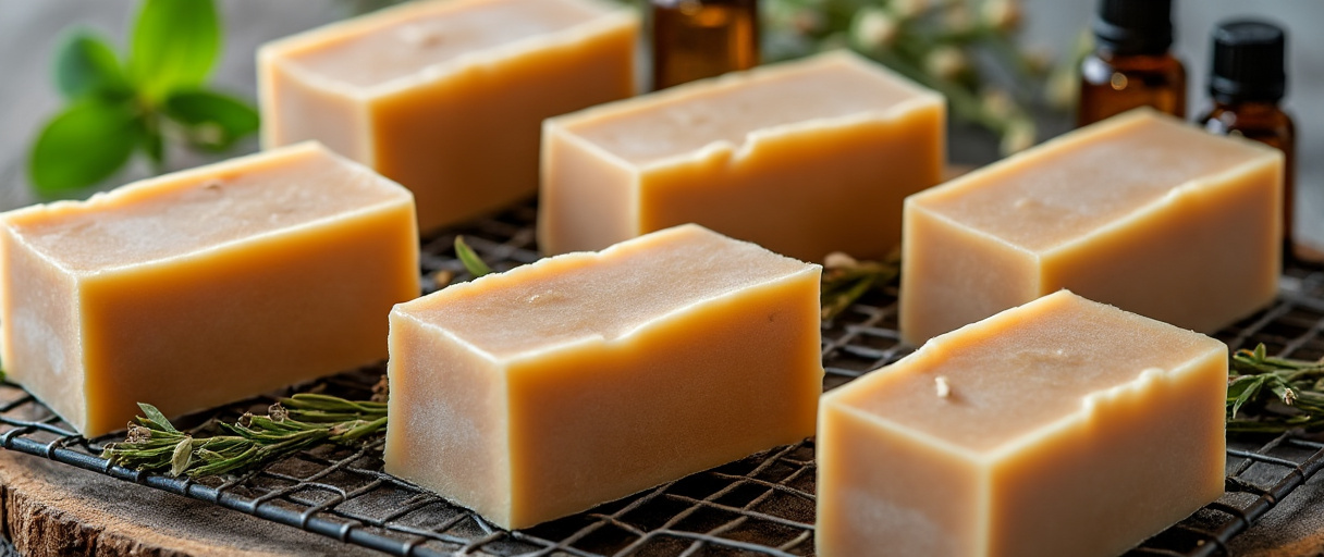 Geschenkideen mit Seife: Selbstgemachte Seifen verpacken