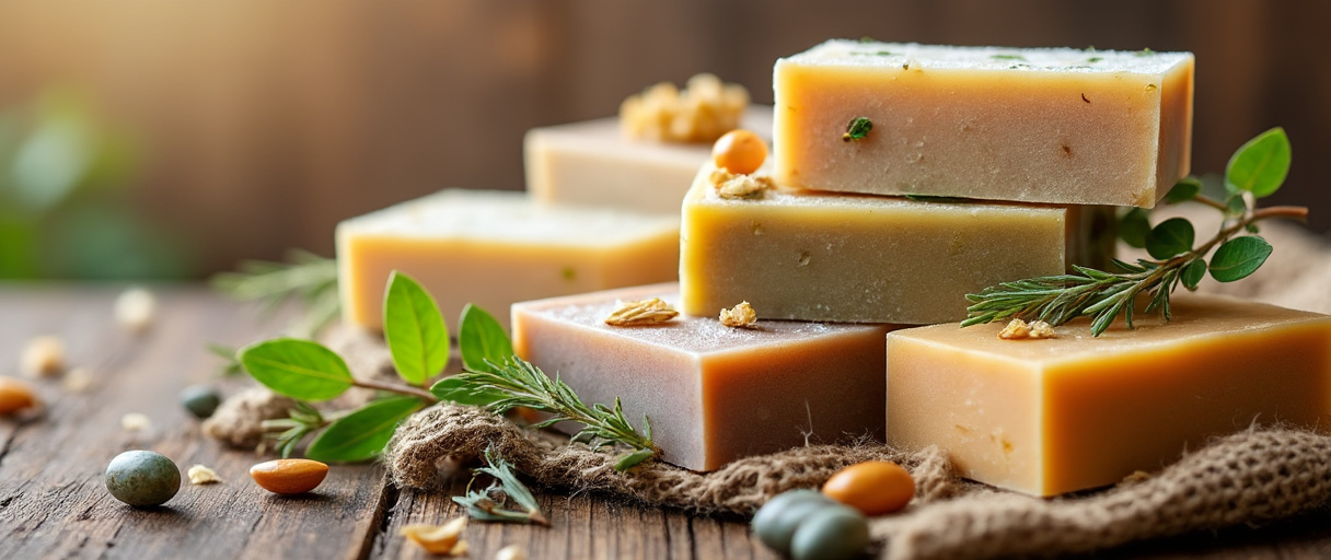 Ökologische Reinigungsmittel mit Seife